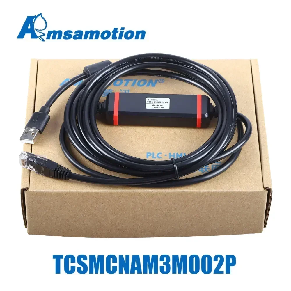 TCSMCNAM3M002P Suitable for Schenider Converter ATV VFD Frequency LXM Servo Debuggle Cable Lexium Motion XBT N/R/RT M238 FTDI