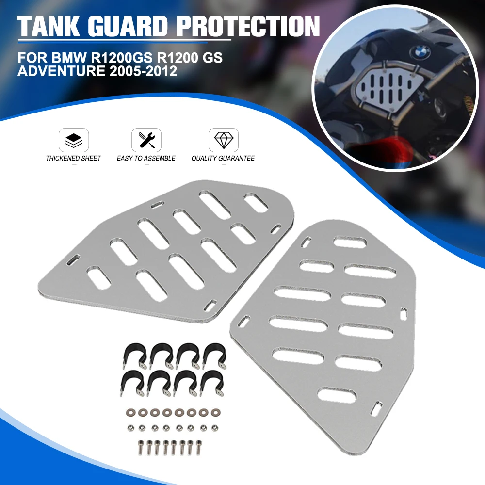 

Tank Guard Protection For BMW R1200GS R1200 GS Adventure 2005-2012 R 1200 GS/Adventure Sides Fuel Tank Side Cover Protection