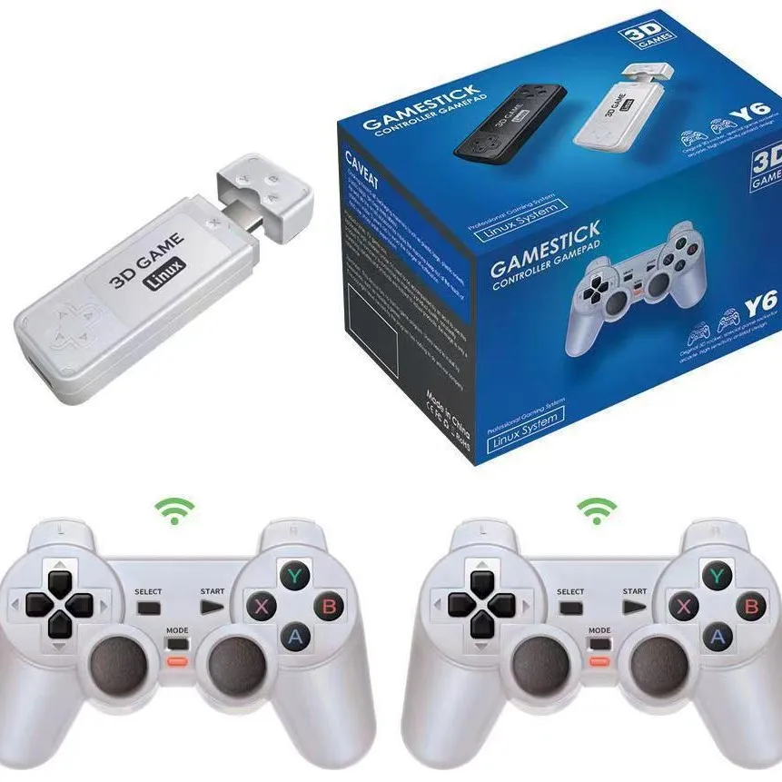 وحدة تحكم ألعاب Y6 Y9 TV HDMI عالية الوضوح وحدة تحكم ألعاب منزلية 2.4G سماعة لاسلكية تعمل بالبلوتوث #1