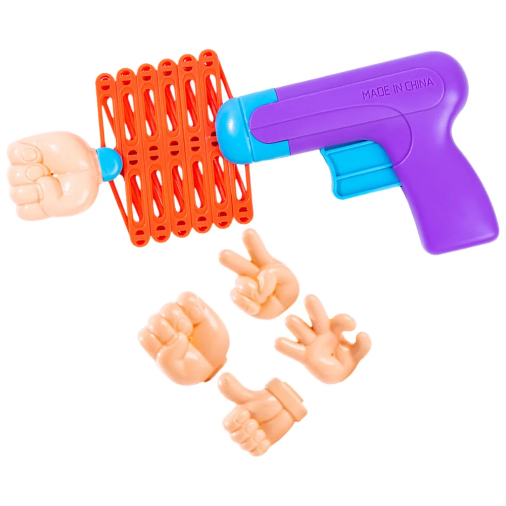 Retractable Fist Toy Grabber Toys Stress for Office Kids Prank Props Indoor Plastic Toddler Fists Plaything Telescopic Spring