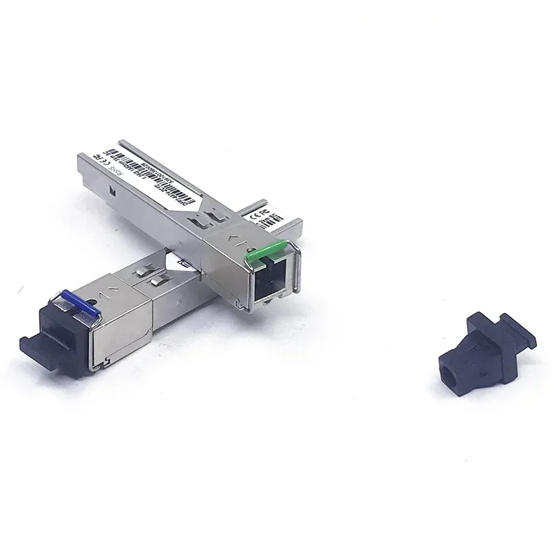 2PCS 1 pair  1.25G 3km SFP Optic Transceiver  1550/1310nm SC single fiber Module For OLT/ Switch