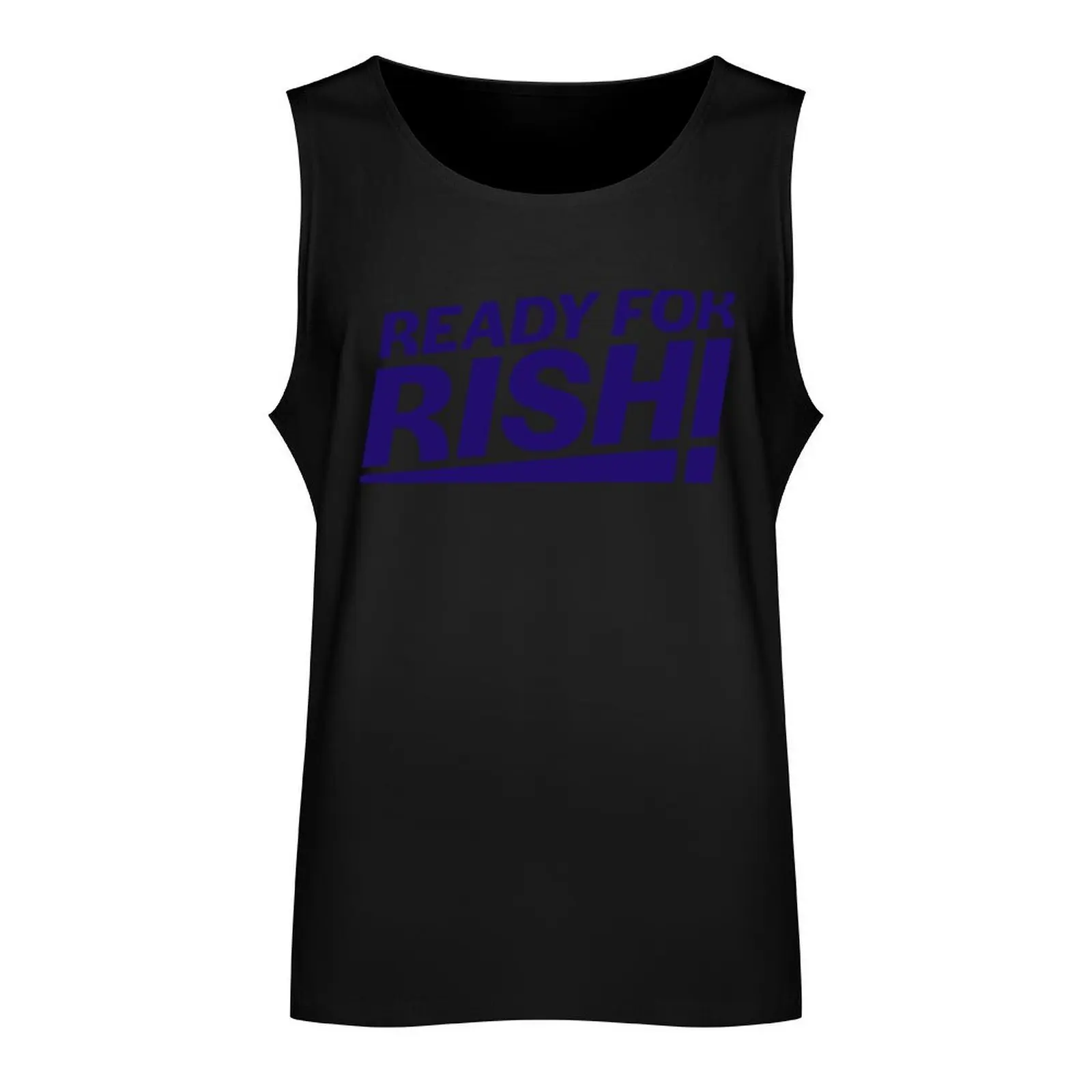 Camiseta sin mangas para hombre Rishi Sunak, camisa de gimnasio para fiesta conservadora del Reino Unido