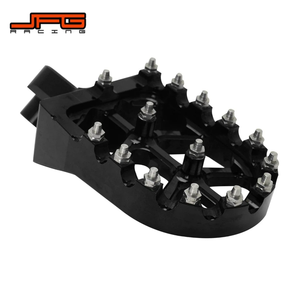 For TW200 PW50 PW80 TTR90 CRF KLX110 Motorcycle Foot Pegs Footrest Pedals Replacement Motorbike Accessories Dirt Bike Anti-Slip