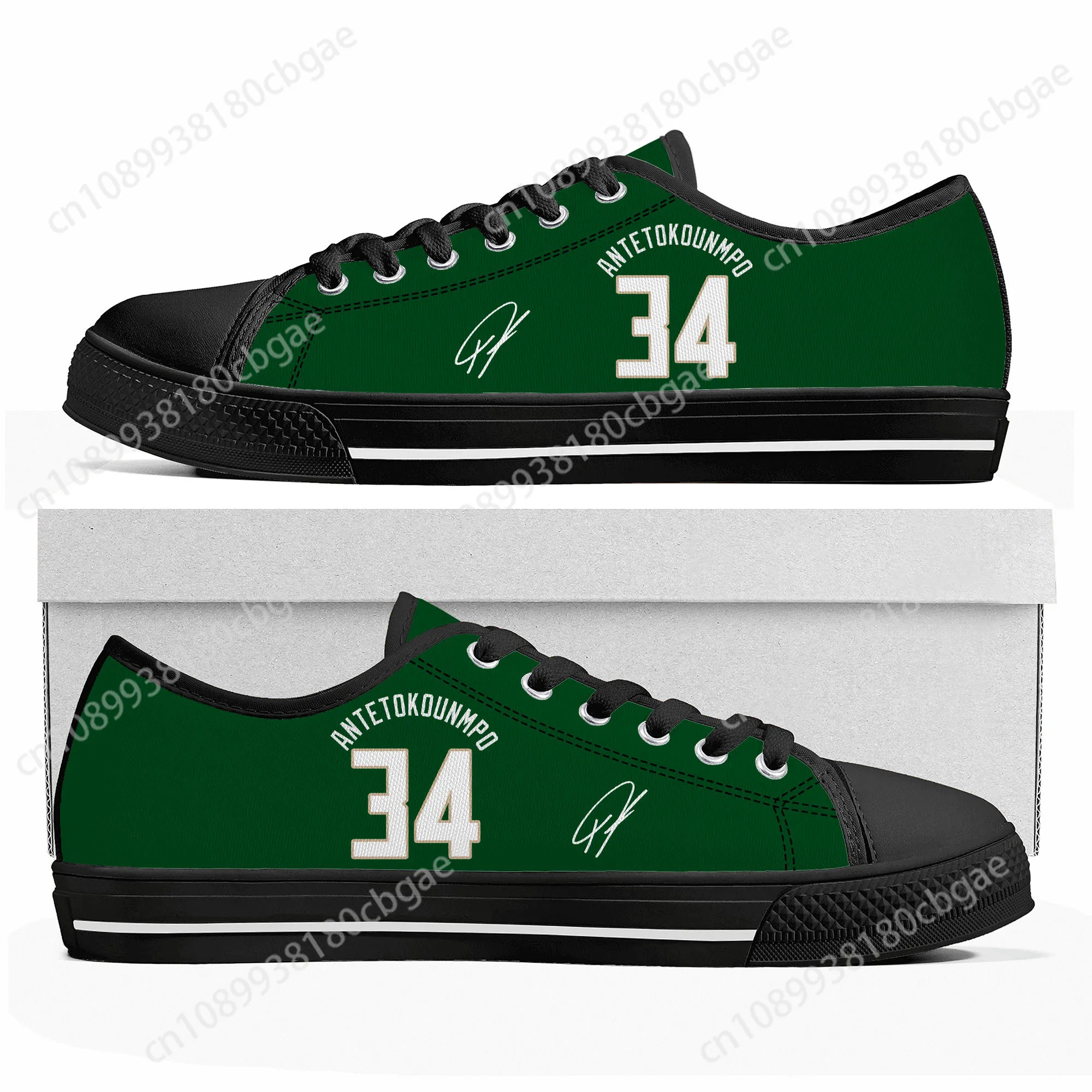 

Antetokounmpo basketball low top High Quality sneakers men women youth giannis no 34 canvas sneakers casual shoes custom shoes