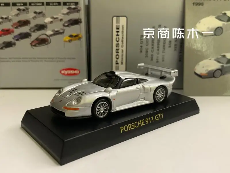 1:64 KYOSHO porsche  911 GT1 Collection die cast alloy trolley model ornaments gift