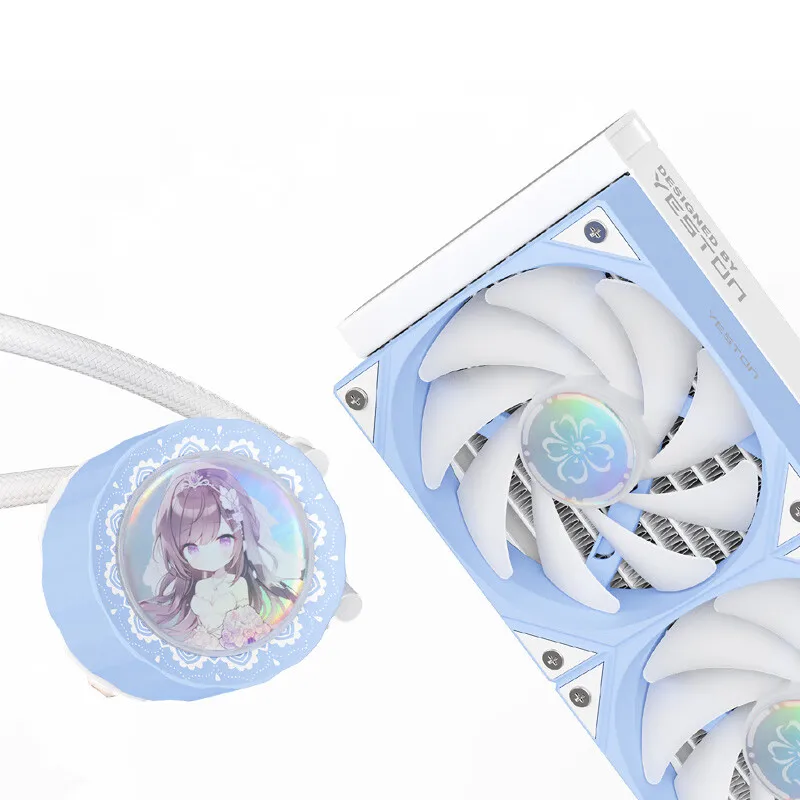 YESTON YT-360 Refrigeración Líquida CPU 360mm – Compatible LGA1700 AM5 - imagen 2