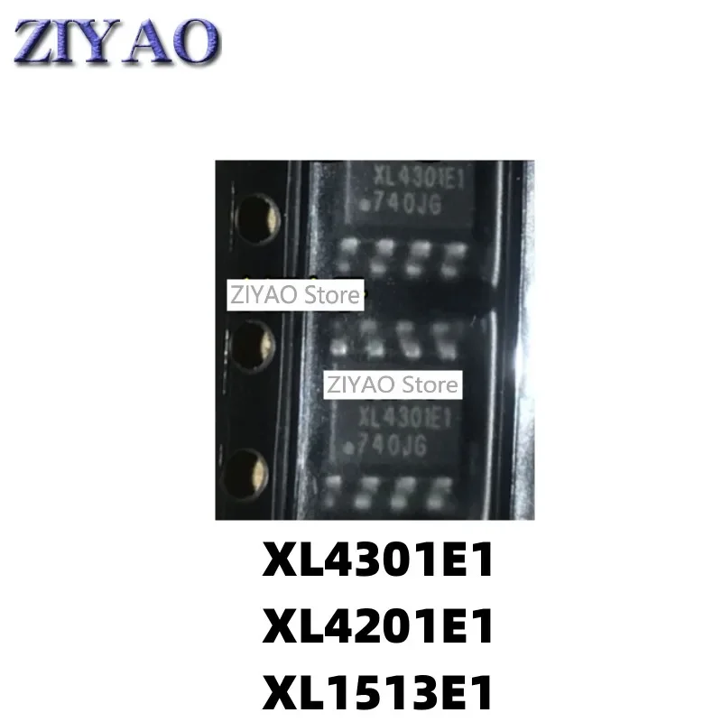 5PCS XL4301E1 XL4201E1 XL1513E1 SOP-8 buck single chip car charging dedicated chip