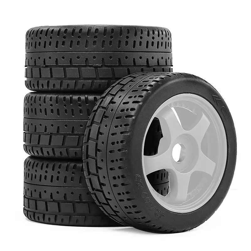 4 قطعة 102 مللي متر مجموعة العجلات والإطارات (17 مللي متر عرافة) لـ ARRMA1/7 مخالفة F1 LIMITLESS MJX7303 RC قطع غيار السيارات #4