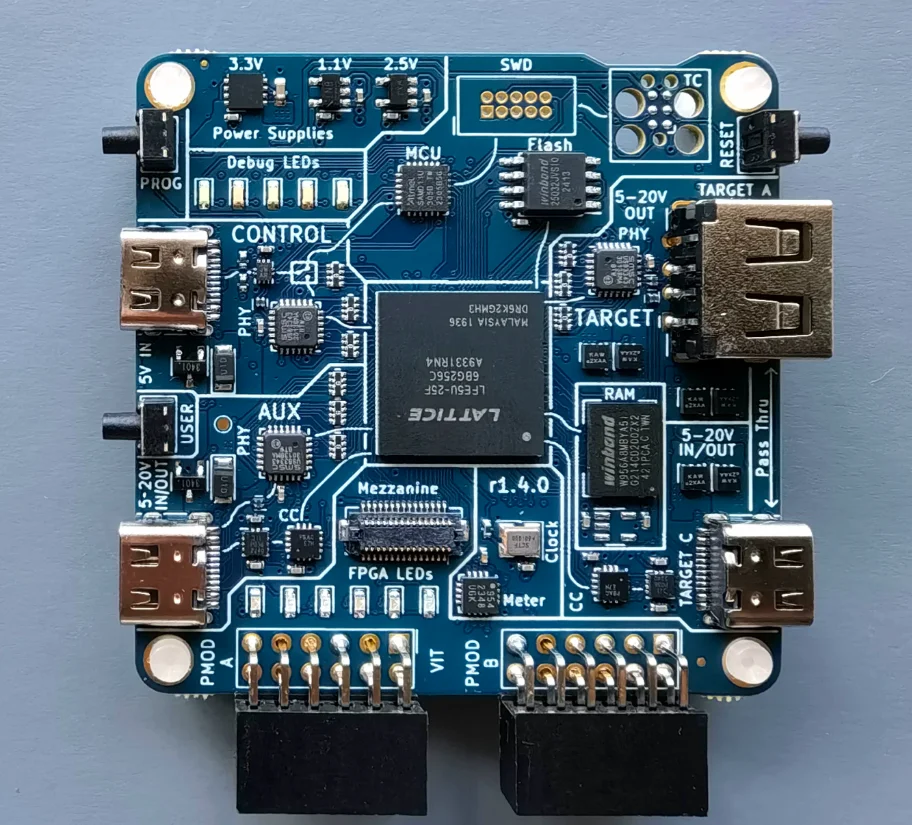 USB Protocol Analyzer Cynthion LUNA USB 2.0 FS/HS 480Mbps