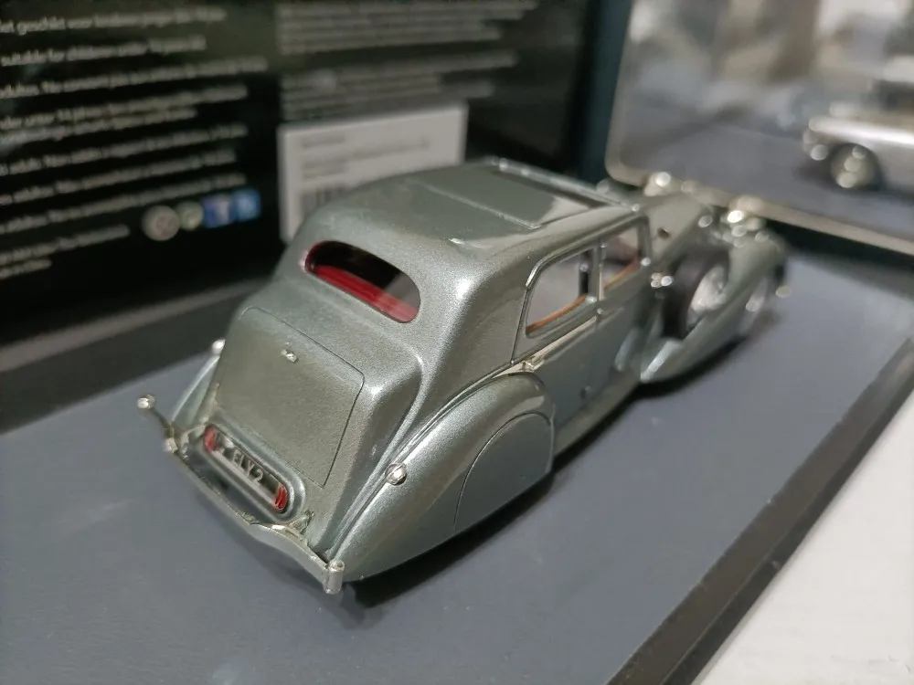 Matrix 1 43 Alvis 4.3L Charlesworth 1938 Grey Vintage Car Simulation Limited Edition Resin Metal Static Car Model Toy Gift