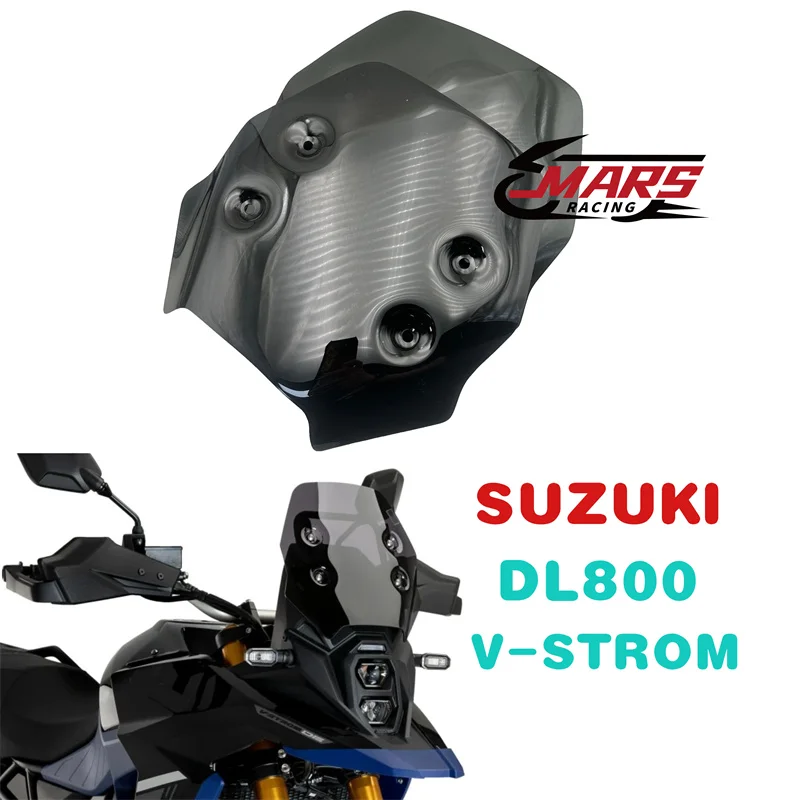 

Fits For SUZUKI DL800 V-STROM 2024 2025 Motorcycle Accessories Front Windshield Windscreen Airflow Wind Deflector