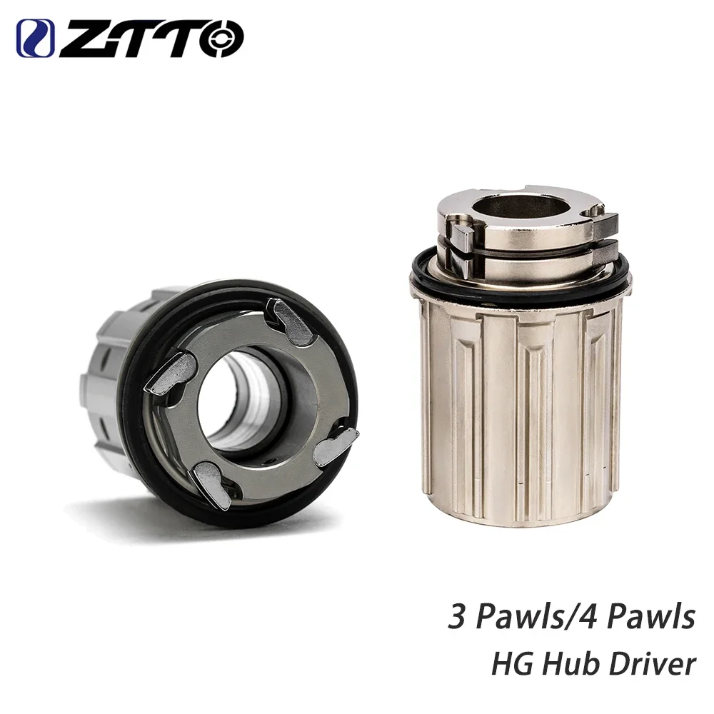 ZTTO MTB Hub Driver HG Hub Body 2 Sealed Bearings 4 Pawls System 3 Pawls For 11 Speed Freehub D412CB D792SB D412SB DS402SB F172S