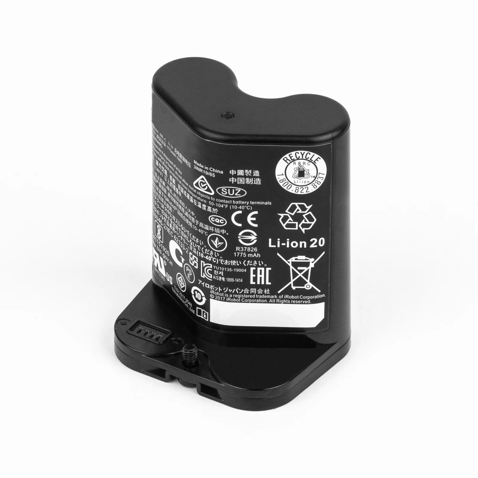 بطارية مكنسة كهربائية روبوت لـ IROBOT ، Braava Jet ، M6 ، M612880 ، M612680 ، M614480 ، M611020 ، M6110 ، 208 ، M6126 ، M614280 ، #6