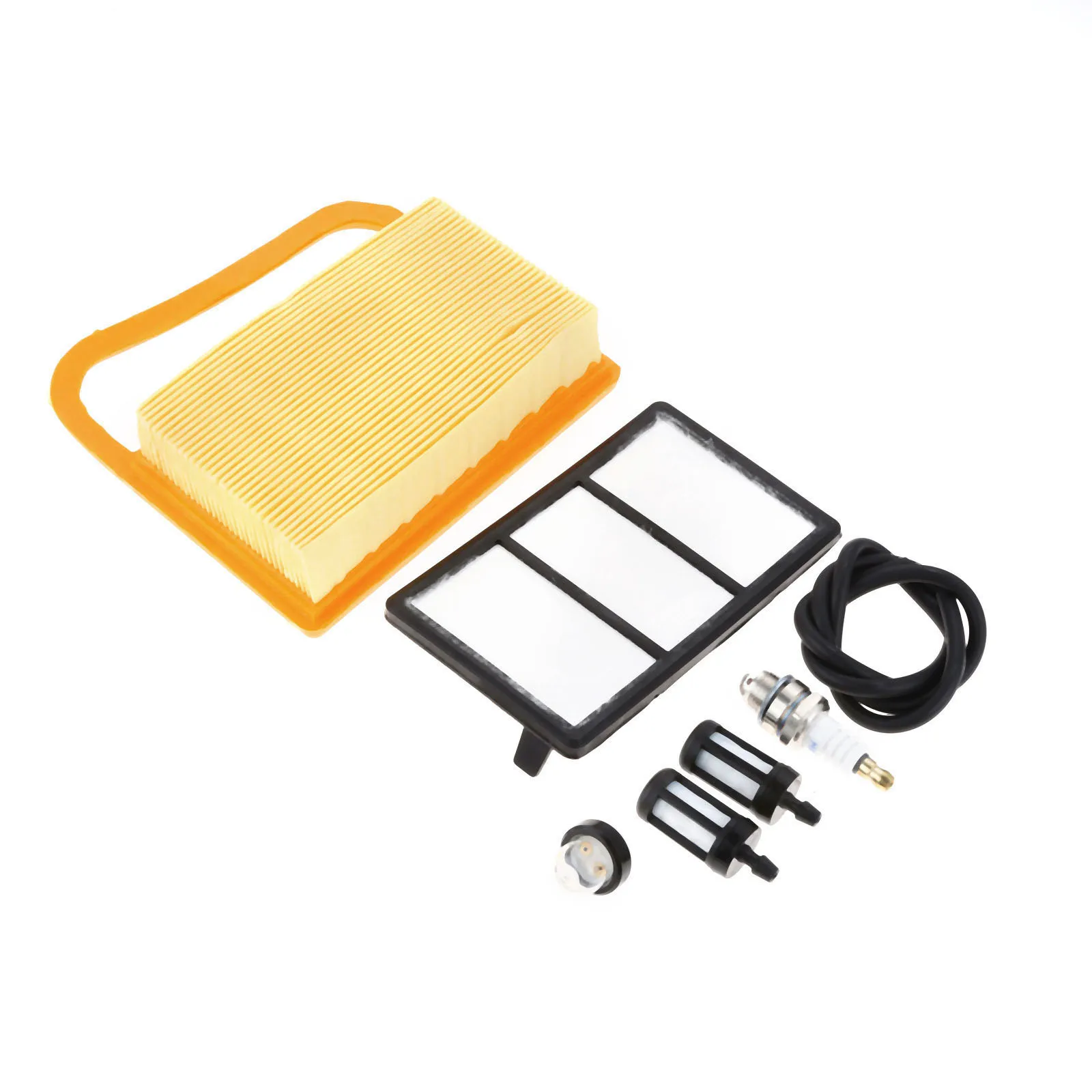 DRELD Air Filter #4238 140 4401 with Primer Bulb Fuel Tune Up Kit fit for STIHL TS410 TS410Z TS420 TS420Z Concrete Cut Off Saw