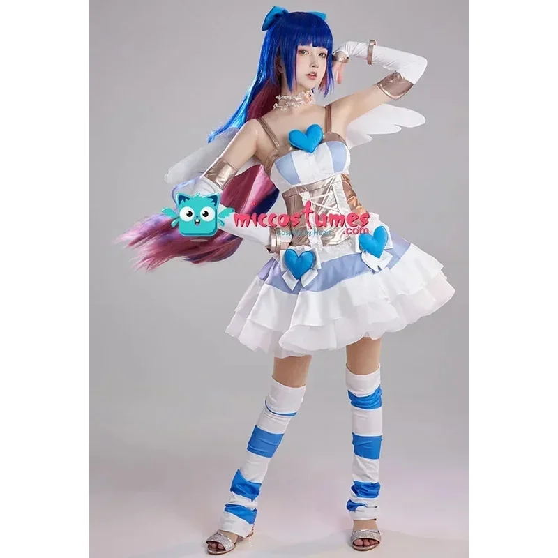 Miccostumes женские чулки костюм ангела платье крыло с полным комплектом аксессуаров для Хэллоуина косплей Costumesc;6,r'8;p'