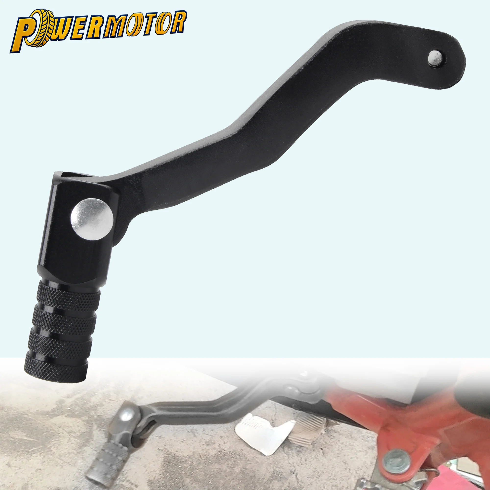 

Universal Motorcycle CNC Folding Aluminum Gear Shift Lever For 50-250cc Dirt Pit Bike Gear Shift Lever Accessories Enduro