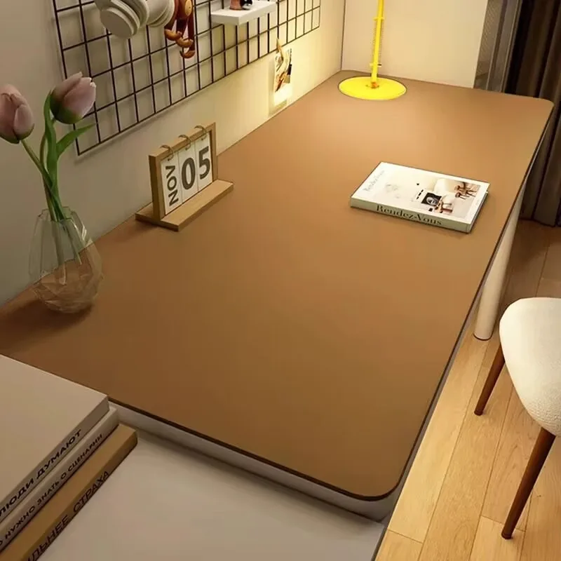 Waterproof Leather Desk Mat with Anti Slip Base