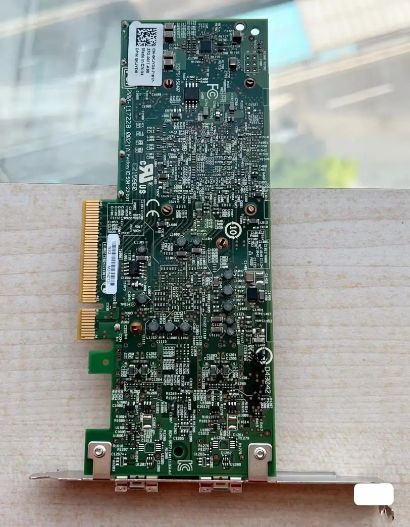 KJYD8 Broadcom 57711 BCM57711 10Gb 10GbE Gigabit Dual Port PCIE Fiber Network Card 0KJYD8 For R610 R710 R910