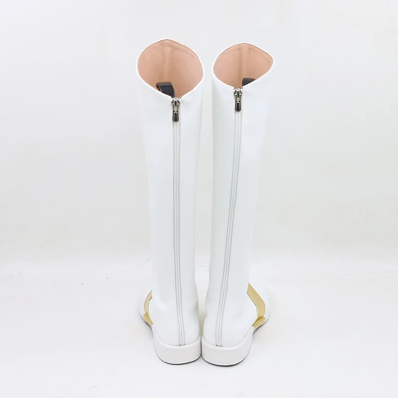 Code Geass Anime Lelouch Lamperouge Cosplay Shoes Boots Lelouch vi Britannia White Emperor Outfit Sheos Unisex