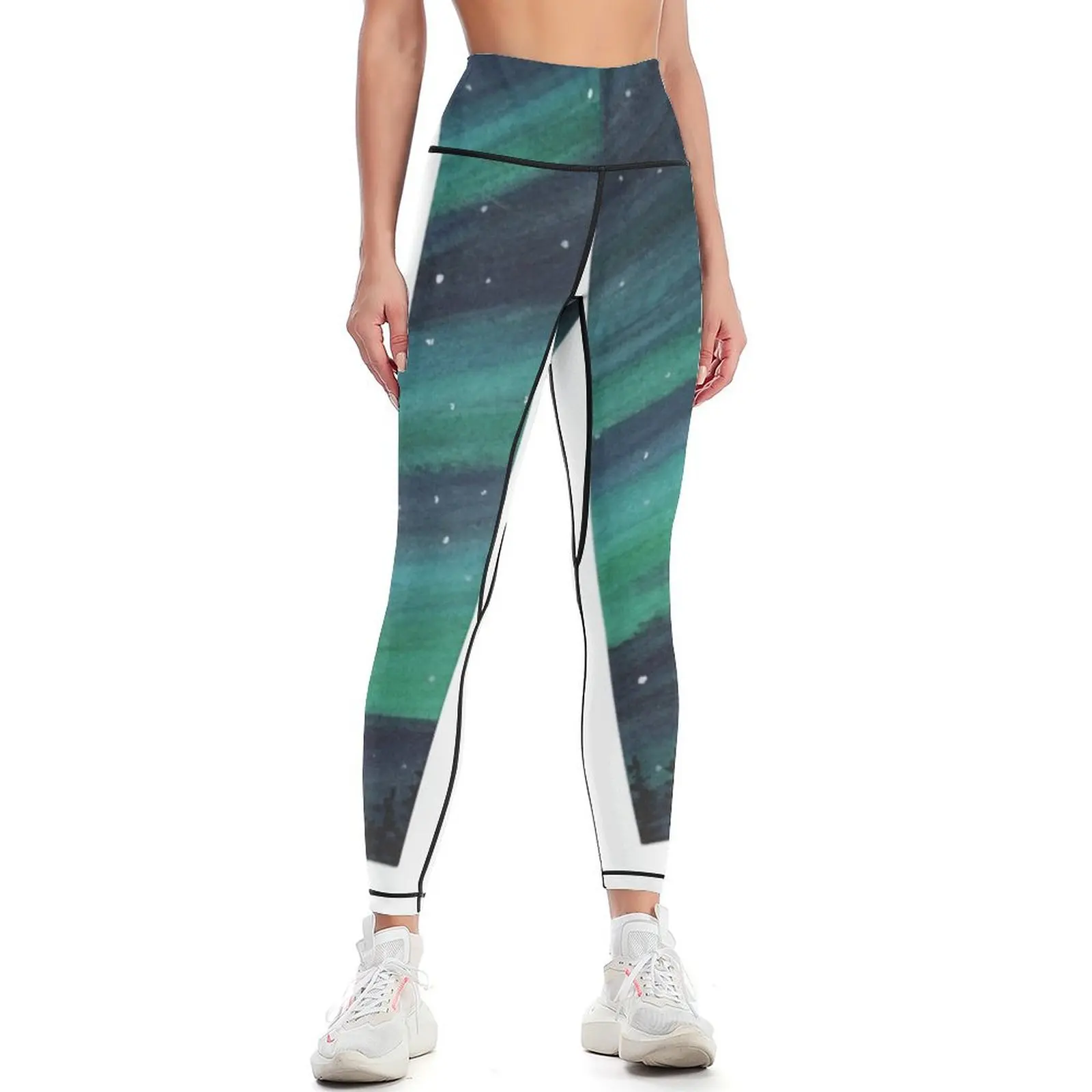 Northern Lights 2 Leggings Legging sport sportswear woman gym 2024 sports for push up fitness Womens Leggings