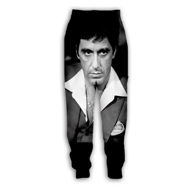 New Fashion 3D Print Scarface Casual Pant Sport Sweatpants Straight Pants Jogging Pants Trousers for Women/Men  H01