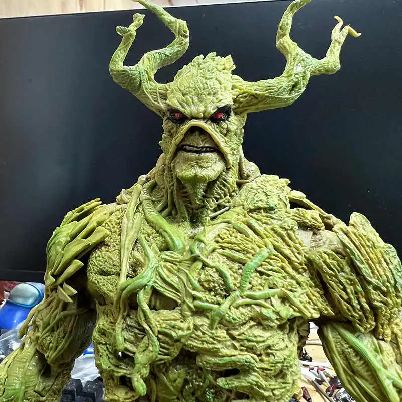 30cm Original Mcfarlane Anime Figure Dc Mutiverse Swamp Thing Rebirth Action Figures Model Dolls Swamp Thing Decor Toys Boy Gift