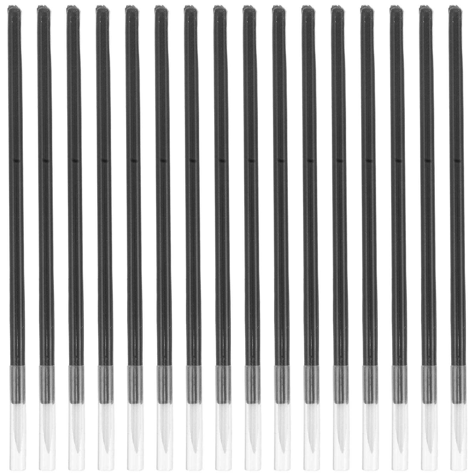 200 pçs pincel delineador manchas ferramenta de maquiagem aplicador tampa protetora portátil cerdas profissionais viagem amigável