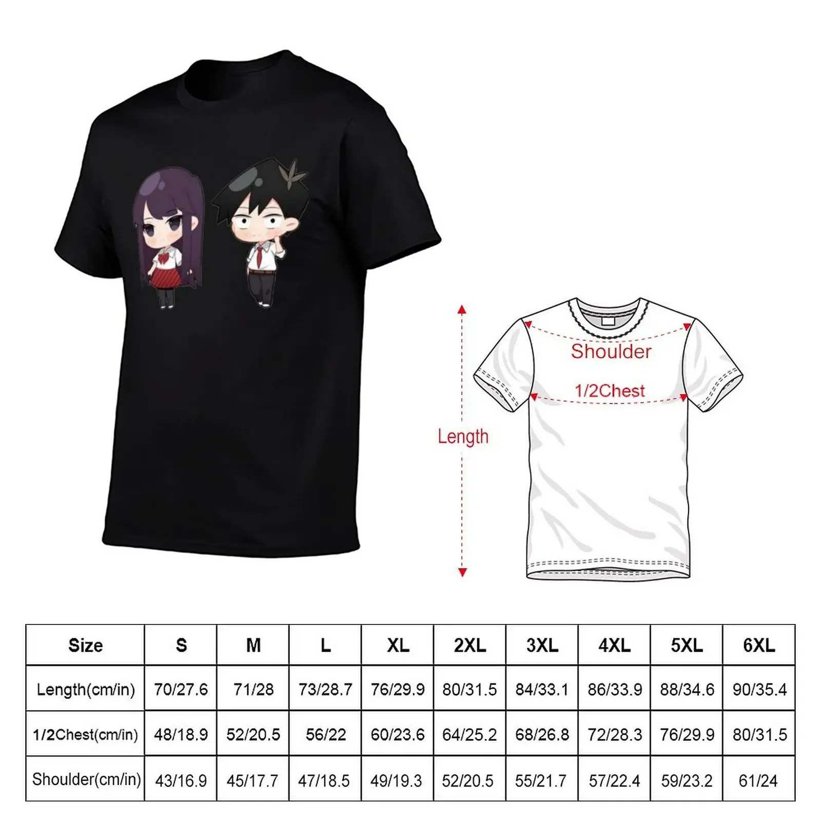 Komi San - komi cant communicate T-Shirt aesthetic clothes summer clothes men t shirts high quality