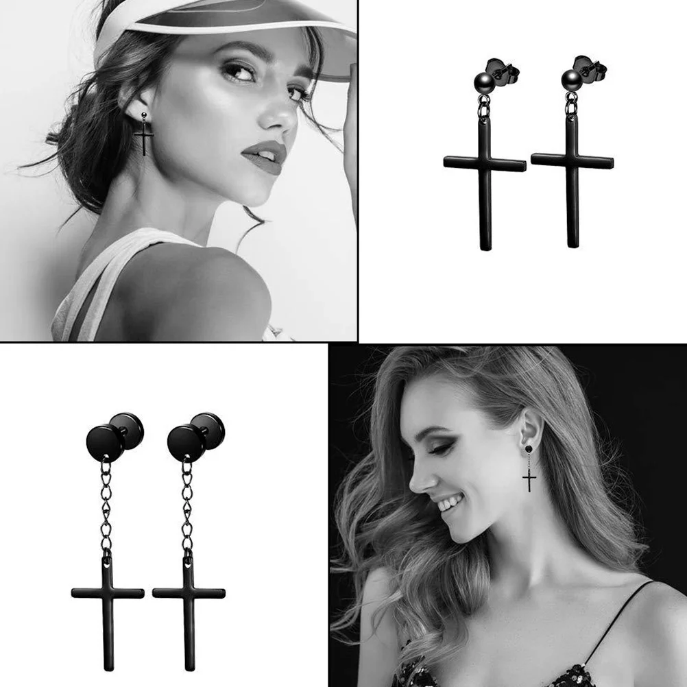 

10 Pairs Earring Stud Set Mens Earings Studs Trendy Earrings for Stainless Steel