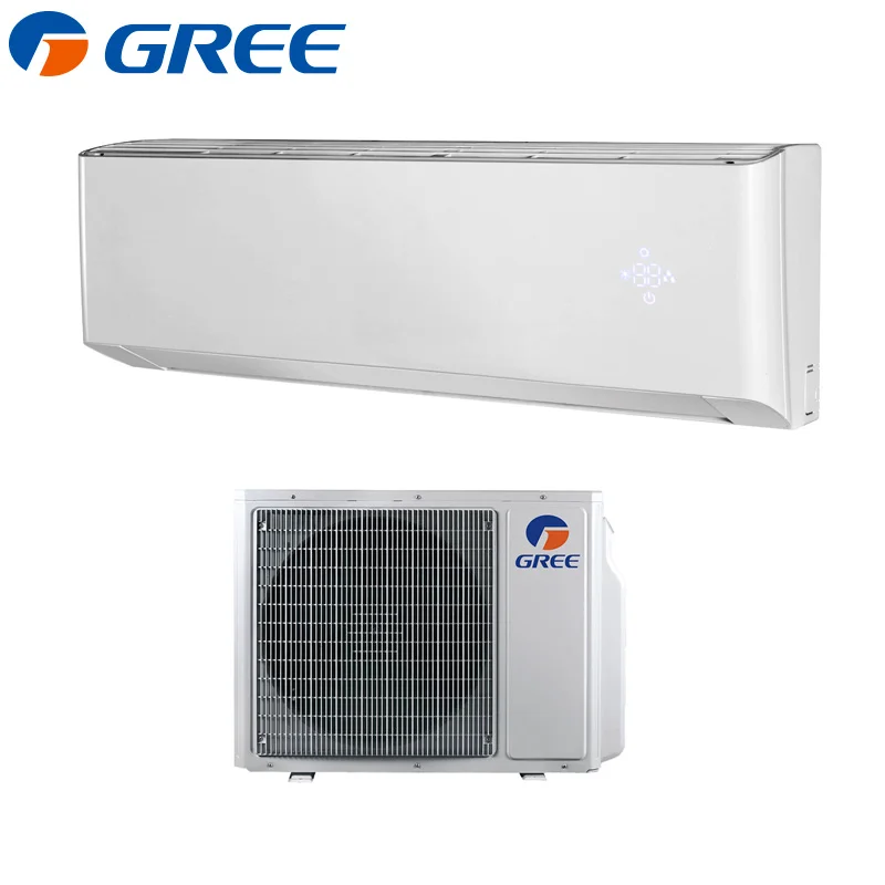 Aire acondicionado Gree 1HP 1.5HP 2HP, flujo de aire con inversor dividido montado en la pared AC 12000 18000 24000 Btu Gree LG, aire acondicionado para habitación