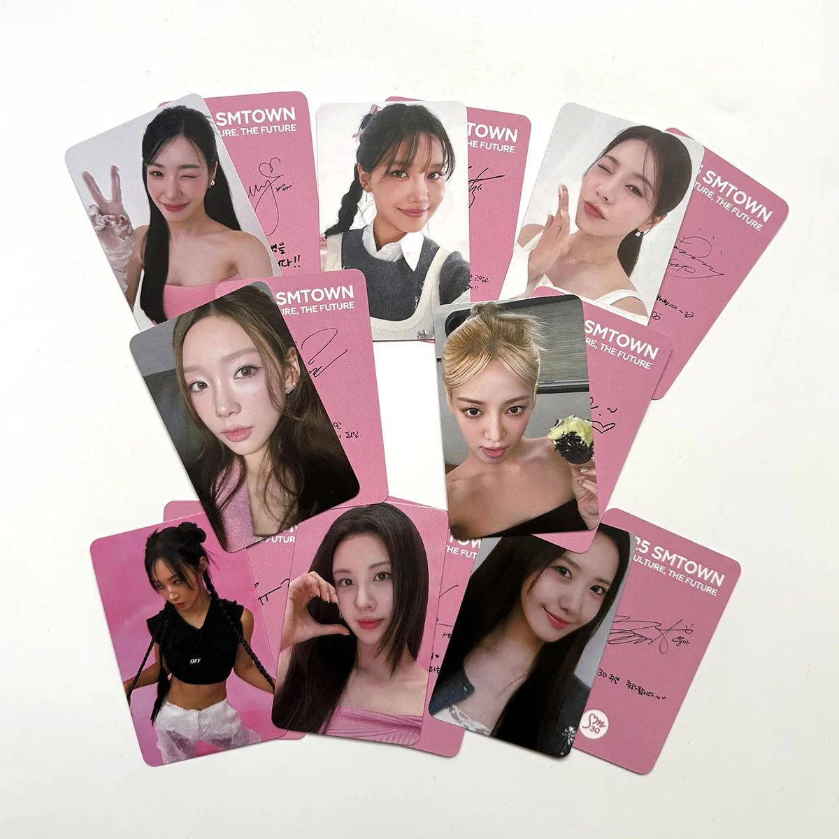 8 шт. фотокарточки KPOP для девочек поколения SMT, витая карта с яйцом на 30-летие SNSD Yoona Taeyeon, подарочная коллекция для фанатов