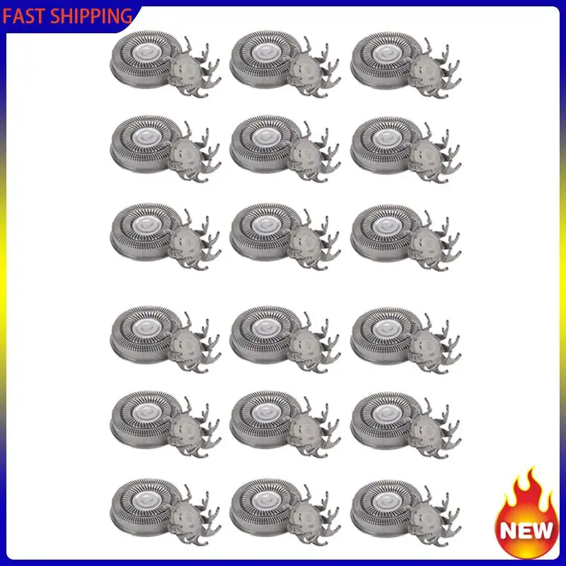 

Hot Trend-18Pcs Electric Shaver Replacement Blades Spare Blades Nasal Trimmer Temple Trimmer Electric Shaving Machine Razor