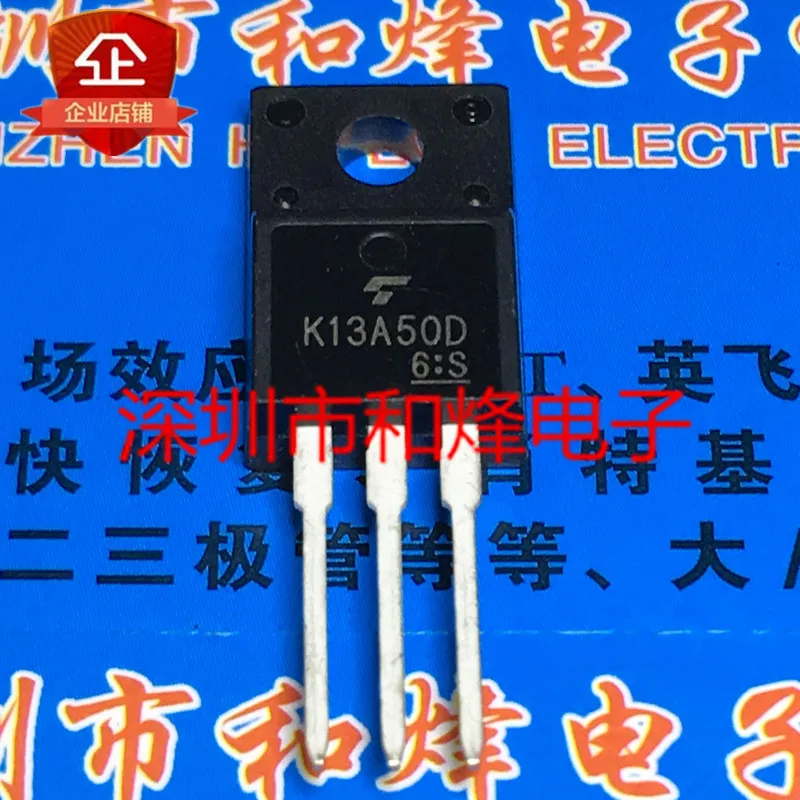 5PCS/Lot  K13A50D TK13A50D ½ TO-220F 500V 13A