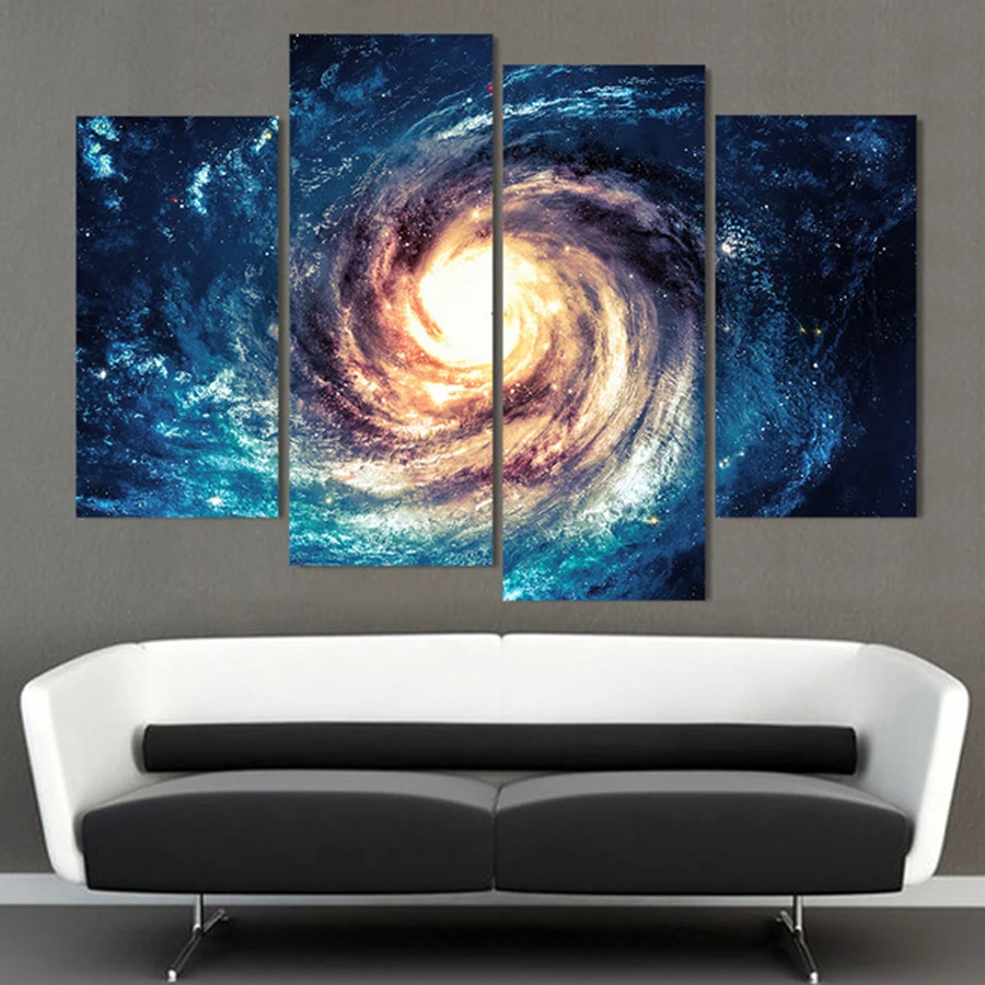 

DIY 5D Diamond Painting 4Pcs Beauty Space Series Full Drill Square Embroidery Mosaic Art Picture Of Rhinestones Home Decor Gifts