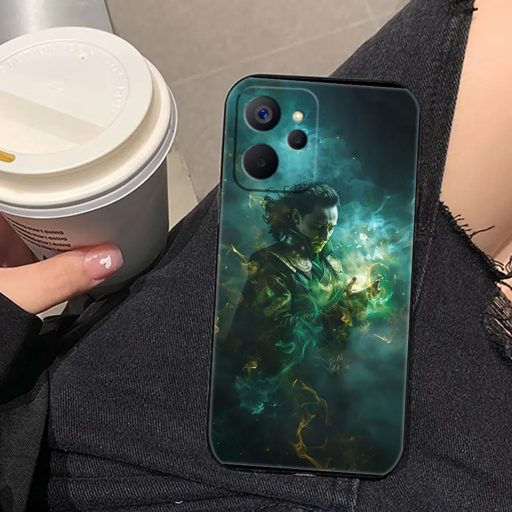 Marvel Loki Avengers Cover Phone Case For OPPO Realme 13 12 11 10 9 9i 8 8i 7 7i 6 5 5i 3 Pro Plus TPU Case Funda Capa Coque