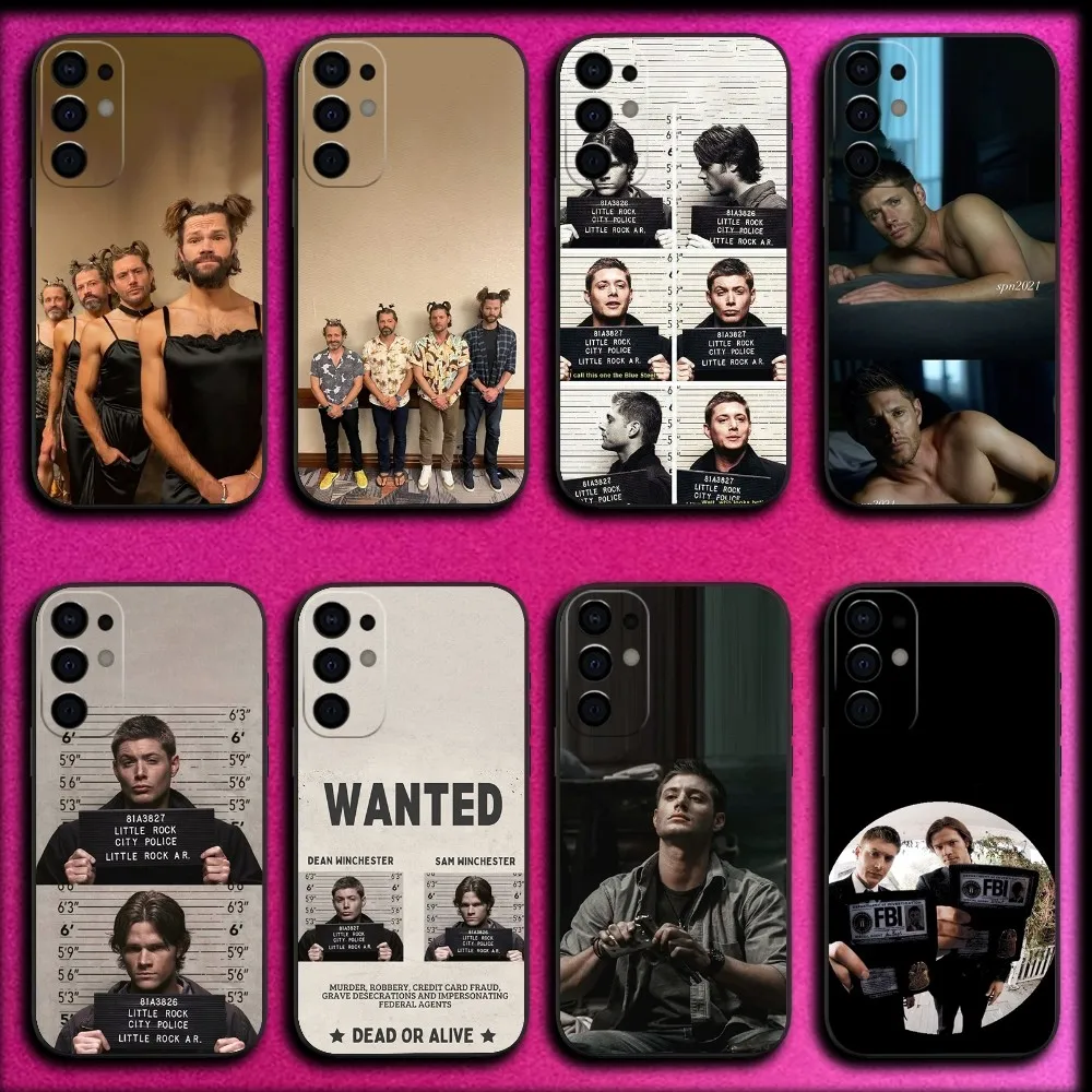 Dean Winchester S-Supernaturals Phone Case For Samsung S25,S24,S21,S22,S23,S30,Ultra,S20,Plus,Fe,Lite,Note,10,9,5G Black Cover