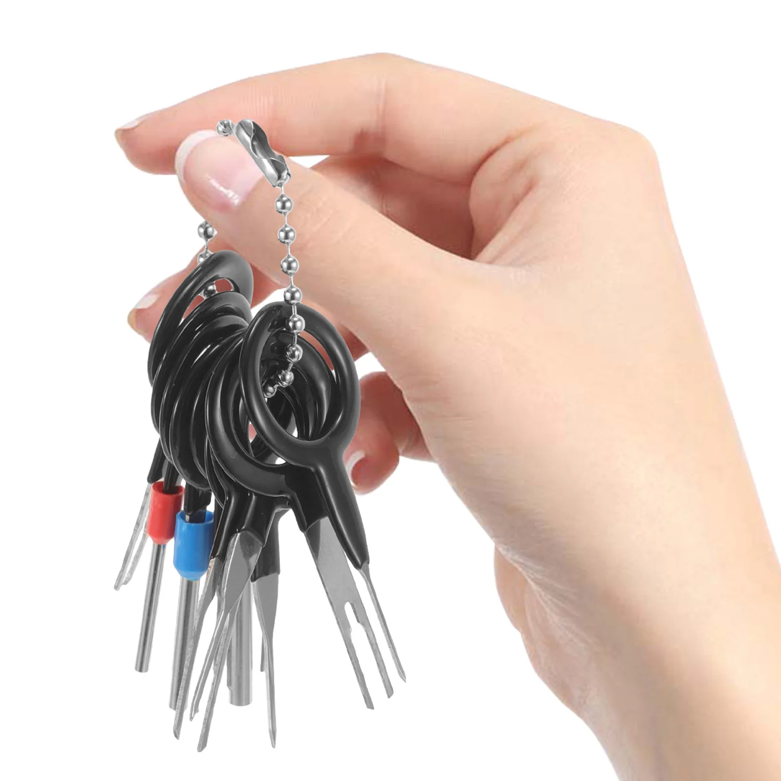 

14Pcs Car Electrical Terminal Removal Tools Set Durable Wire Harness Pin Extractor Automotive Connector Ejector Kit