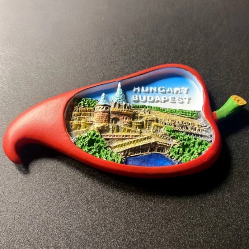 Ungheria magneti per frigorifero Budapest souvenir da viaggio adesivi per frigorifero ornamenti per la casa regali di compleanno adesivi murali per