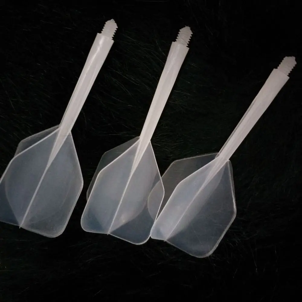 

3PCS Professional 2BA Darts Tail Anti-fall Soft Darts Flights Plastic Shafts 6 Colors Table Games