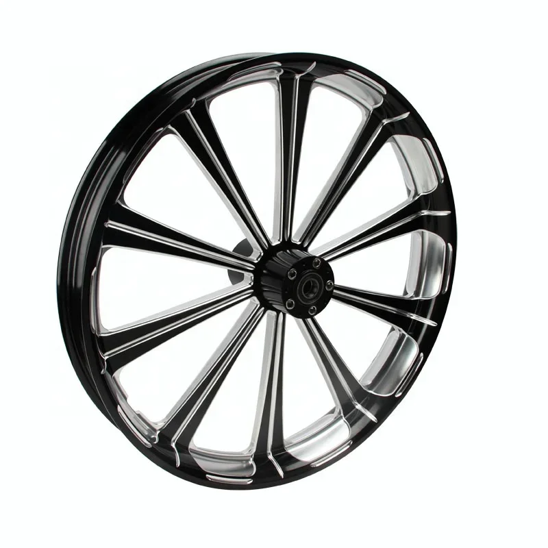 

Forged Rim Allooy Motorcycle Wheel Customized Motorbike Wheels 21" Black Chrome Motorcycles Wheels Best Quality