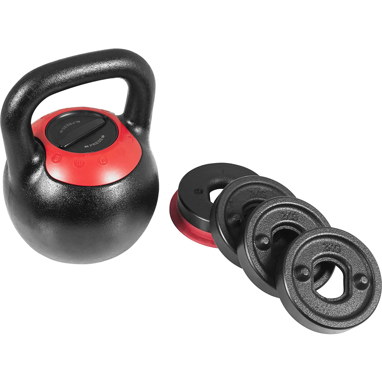 Hot Sale 5 In 1 Adjustable Kettlebell Set Free Weights Dumbbell Adjustable Competition Kettlebells