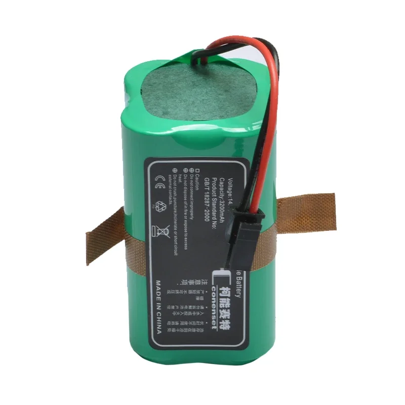 14.4 فولت 3200 مللي أمبير استبدال البطارية ل Coredy R750-2200pa G800 G850 روبوت مكنسة كهربائية أجزاء الملحقات