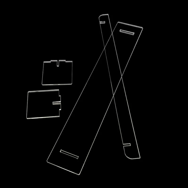 Stand Display Akrilik 1-4 Tingkatan Rak Display Riser Display Akrilik untuk Rak Stand Perhiasan Cupcake Permen