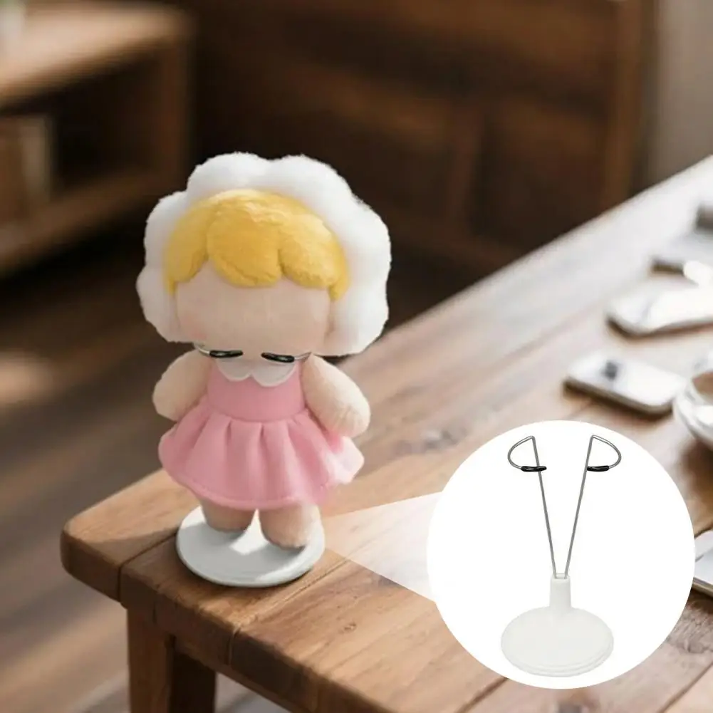 Heavy Duty Doll Stand Expandable Doll Stand Universal Doll Display Stand for Action Figures Heavy Duty Expandable Wire for 4-8