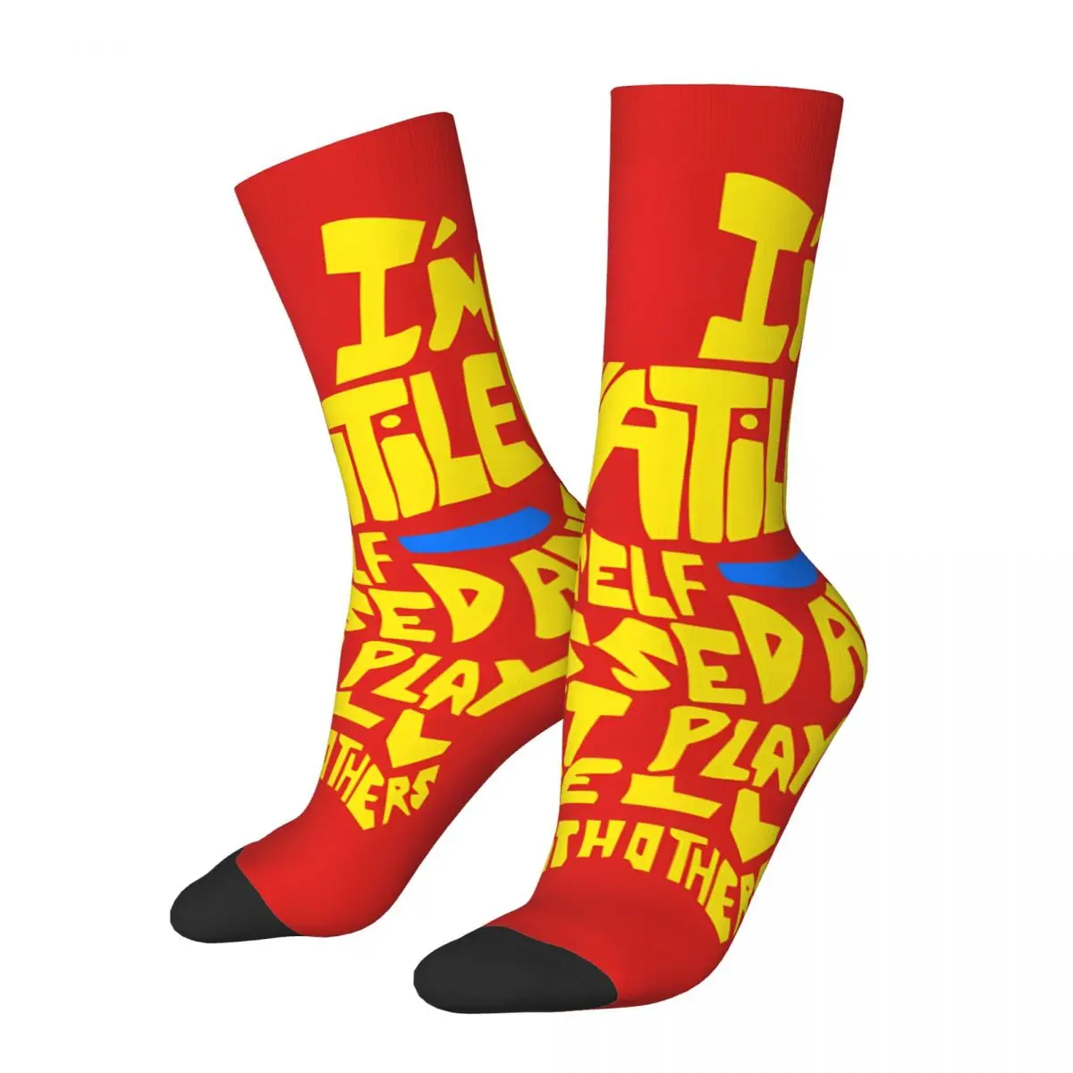 Calcetín loco divertido para hombre, volátil Calcetines de compresión con estampado de Iron Man para niños, calcetín de Hip Hop, Harajuku, Marvel, calidad feliz