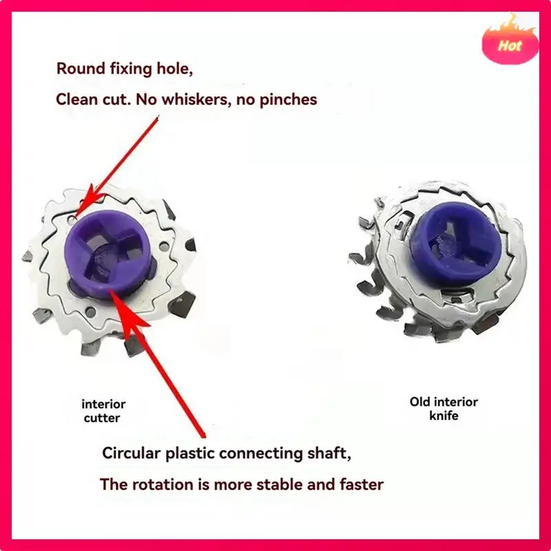 AD-ترقية HQ8 استبدال ماكينة حلاقة رئيس Forphilips PT725 720 HQ7310 6070 6090 7183XL 7180XL 7145X شفرة حلاقة كهربائية