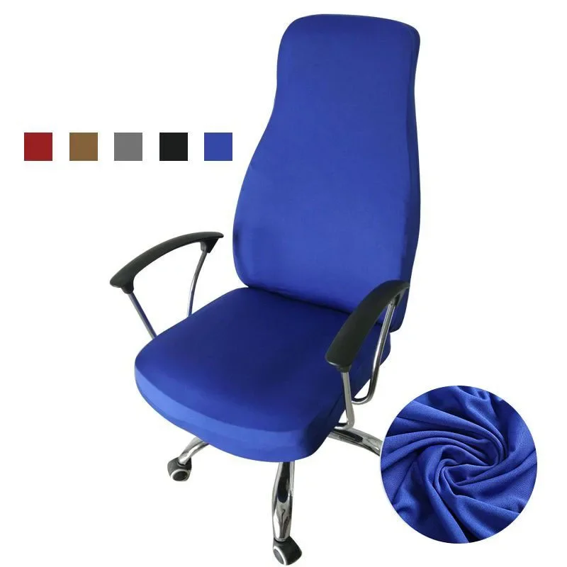 Stretch Office Chair Cover Spandex Seat Cover for Computer Chair Case Office Seat Slipcover Elastic Computer Arm Chair Cover