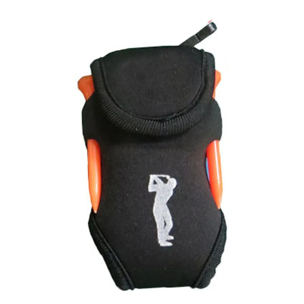 Bolsa pequeña de neopreno para pelota de Golf, bolsa deportiva para entrenamiento al aire libre, 1 unidad