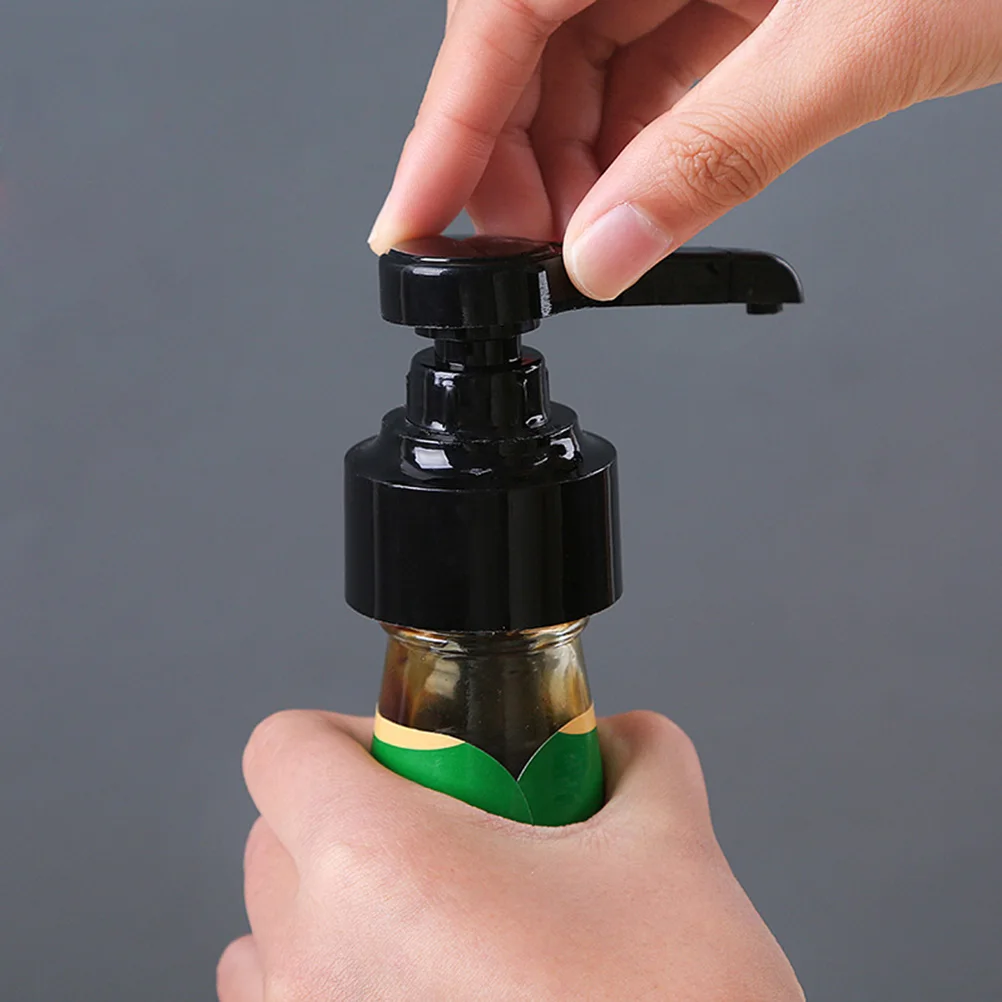 

2pcs Press Pump Head Food Grade Plastic Sauce Nozzle Oil Extruder For Oyster Sauce Detergent Kitchen Use Long Spout