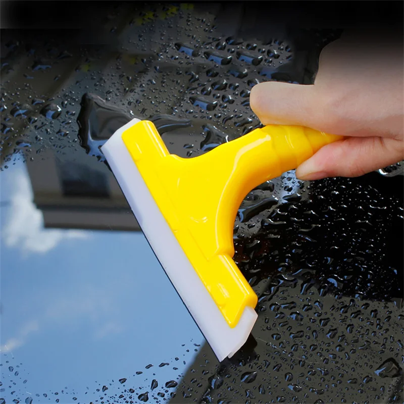 Voorruit Water Ruitenwisser Siliconen Schraper Auto Tint Film Sticker Auto Wrap Gereedschap Auto Venster Water Cleaning Zuigmond Tool